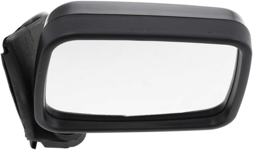 KarParts360 For Isuzu Pickup 1994 1995 Door Mirror Passenger Side | Manual Glass | Non-Heated | Foldaway | Black | Primed | Convex Glass | Replacement For IZ1321105 | 8970853713