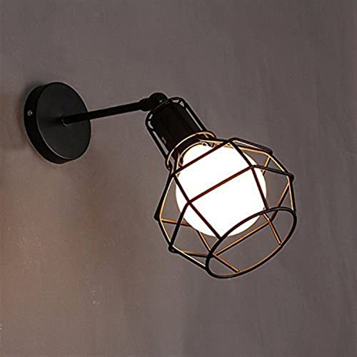 Lampe murale industrielle E27 idéale pour éclairer un salon ou restaurant rétro