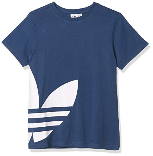 adidas Originals Kids Unisex Big Trefoil Tee Night Marine/White X-Small