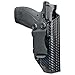 IWB Full Cover Classic - Inside The Waistband Holster - fits S&W Bodyguard 2.0 Carry Comp (Carbon Fiber, Right)