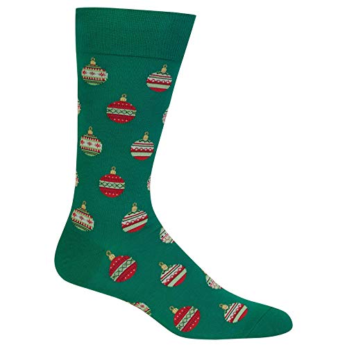 Hot Sox Men's Christmas Ornaments Socks