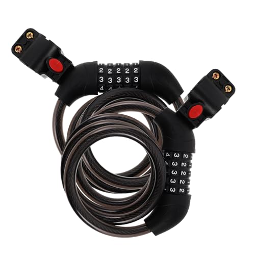 GALPADA Bicycle Combination Lock 2pcs Bike Chain Locks Anti-Theft Easy to Use for Mountain Road Bikes