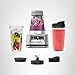 Ninja Foodi Blender | Personal Smoothie Maker, Mixer | Includes Hybrid Blades, (2) 24 oz. To-Go Cups with Lids, (1) 14 oz. Smoothie Bowl Maker with Storage Lid | Silver | 1200 Peak Watt | SS101