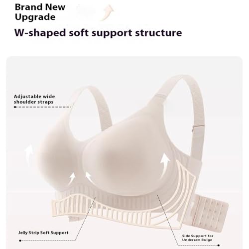 Curvera Jelly Bra, Curvevera Seamless Soft Comfort Jelly Wireless Bras, Supportive Bra Push Up Comfort Soft, T-Shirt Bras4