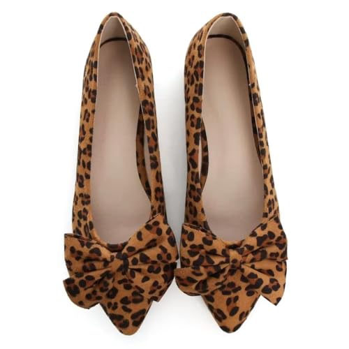 Image of Stunner Womens Flats Fashion Pointed Toe Bowknot Ballet Flats Cute Slip On Dress Flats Comfortable Party Wedding Flats2