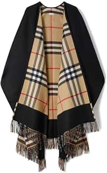 BURBERRY♡チェック ハート ポンチョ ケープ♡サイズS BURBERRY♡チェック ハート ポンチョ ケープ♡サイズS BURBERRY