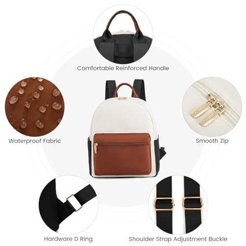 Image of LOVEVOOK Backpack for Women Light Weight Waterproof Backpack Purses Daily Backpack | Light Weight