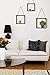 Mkono Hanging Square Floating Shelves Wall Mounted Set of 3 Boho Decor Rustic Wood Cube Shadow Boxes Decorative Shelf for Office Living Room Bedroom Apartment
