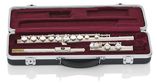 Gator Cases Lightweight Molded Flute Case With Locking Latch And Plush Lined Interior; B And C Foot Fit, Stackable (Gc-Flute-B/C) #TOP2