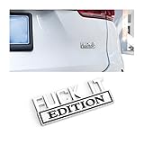Fuck IT Edition Emblem for Car, 3D Stickers for Auto Fender Bumper, Cool Badge...