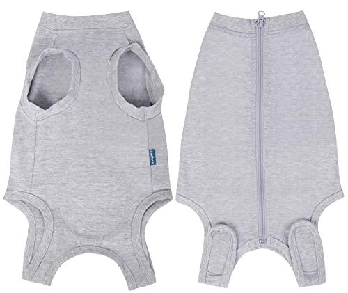 Image of Dog Surgery Recovery Suit - After Spay, Abdominal Wounds Post Surgical Recovery, Anti Licking Breathable Dog Onesies for Small, Medium & Large Pet, Alternative Bandages Cone E-Collar