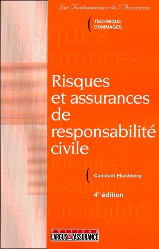 Risques et assurances de responsabilité civile