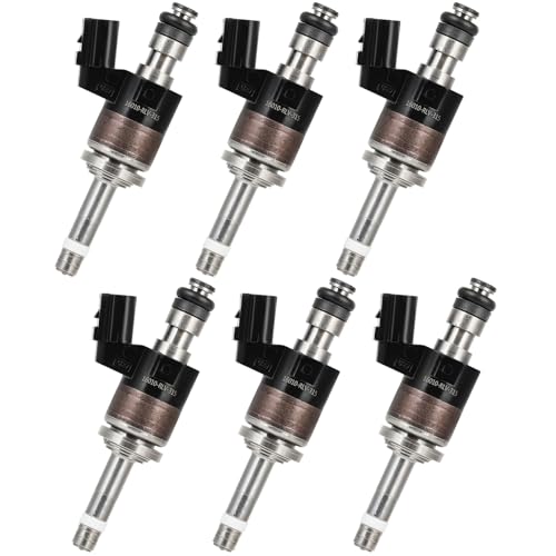 SCITOO Fuel Injectors Automotive Engine 6 Holes 6Pcs Replacement For Honda For Odyssey 2018-2019,For Honda For Pilot 2016-2020,For Honda For Ridgeline 2017-2019