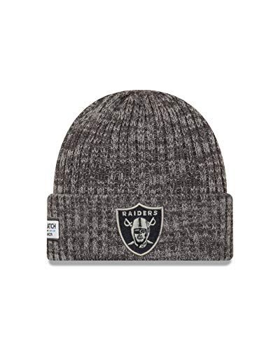 New Era NFL Strick Mütze - Crucial Catch Oakland Raiders