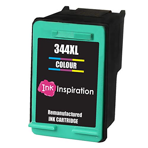 Ink Inspiration® TRI-COLOUR Remanufactured Ink Cartridge Replacement for HP 344 DeskJet 5740 5745 5940 6540 6620 6840 6980 9800 Photosmart 2570 2573 2575 2605 2610 2710 8050 8150 8450 8750