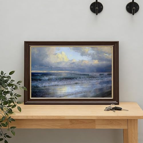 Impression sur toile New Jersey Shore affiche William Trost Richards premium