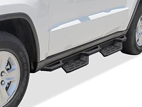 Estribos laterales de acero inoxidable Tuxtreme Jeep