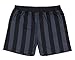 INTIMO Wednesday Addams Girls' Striped Sleep Pajama Set Shorts and Shirt (7/8) Black