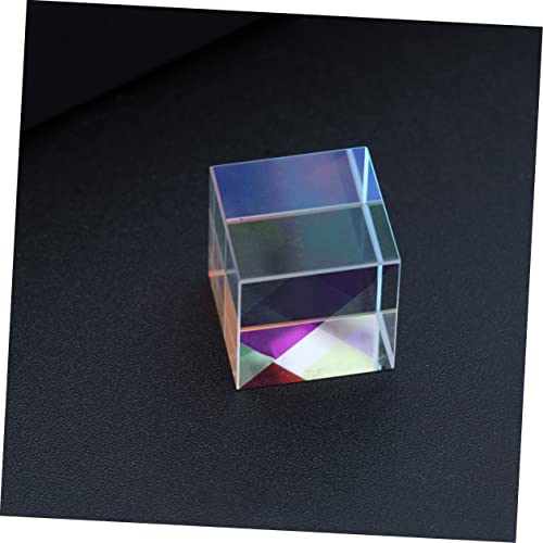 Cube verre optique de dispersion RGB, cadeau scientifique original et esthétique - 4