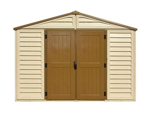 Duramax WoodBridge Plus 10.5' x 10.5' Schuppen – Beige/Braun, 320.8x318.7x222.0 cm – Bild 4