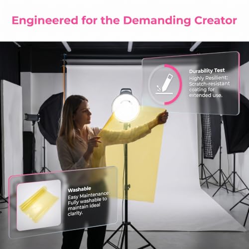 Filtros de luz de gel para fotografía de paisajes con iluminación LED y faros delanteros 7