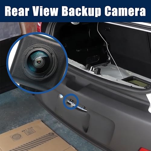 Image of No. 95760-B2100 Rear View Backup Reverse Parking Camera /Rear View Camera | Compatible with New Rear View Backup Parking Camera Kia Soul 2014 2015 2016 F8 Reverse Park Assist Camera Replace 95760-B2010