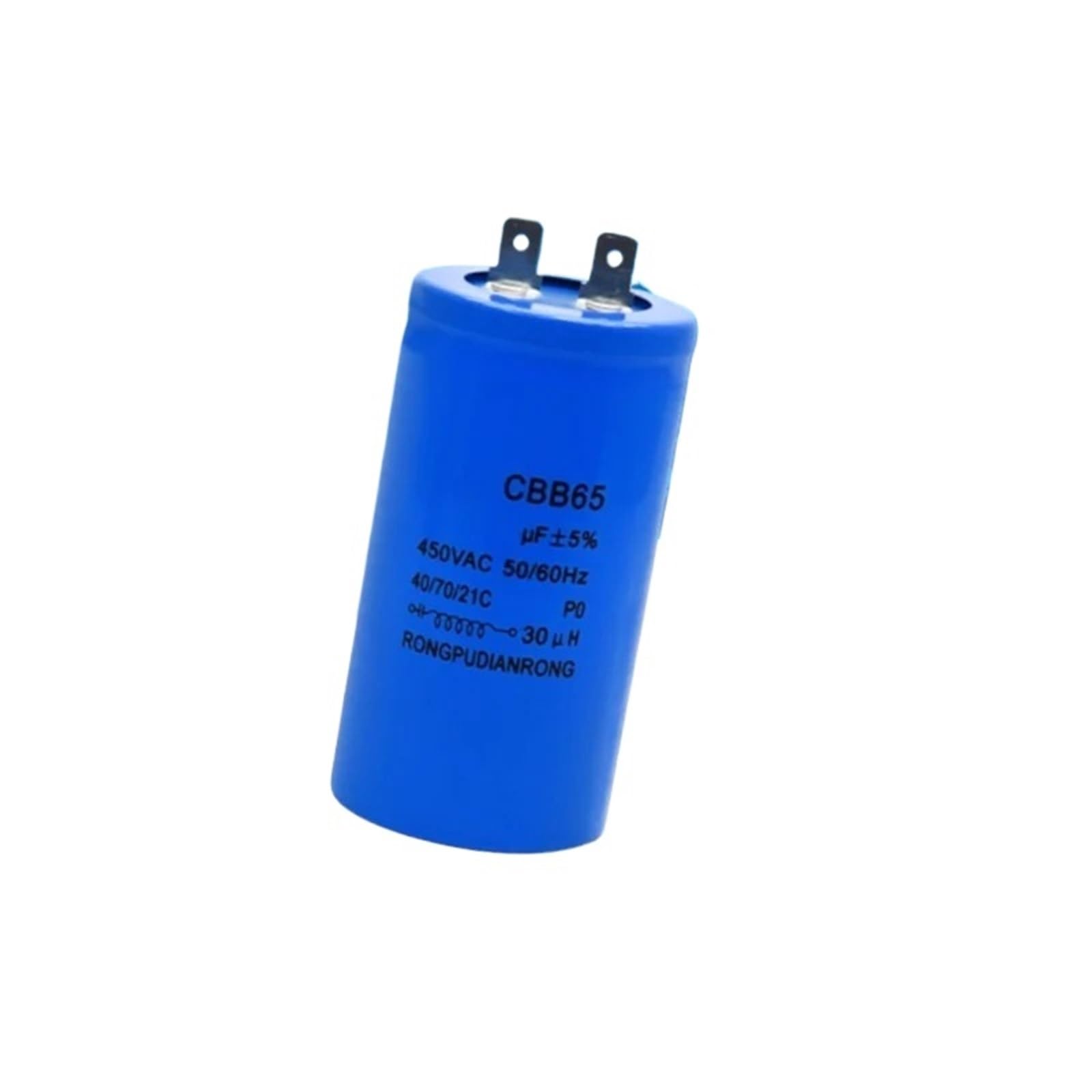 1 Stück Anlaufkondensator for Waschmaschine CBB65 450V 8,5µF 10µF 12µF 13µF 15µF 16µF(15UF)