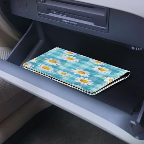 Organizador para auto cuero premium miniatura 6