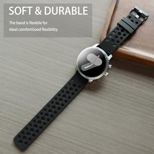 Lamshaw Correa de silicona para reloj Kuizil T70 miniatura 2