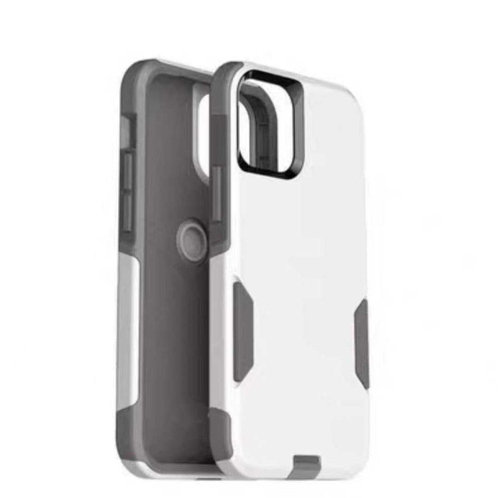 Coque de téléphone de banlieue pour iPhone 12 Pro Max ONEIVAN blanche - 6