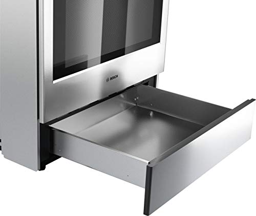 Bosch HEI8056U 800 Series 30 Inch Slide-in Electric Range with 5 Elements, Smoothtop, Self-Cleaning Mode, Warming Drawer, Star K Certified in Stainless Steel - Thumbnail 3