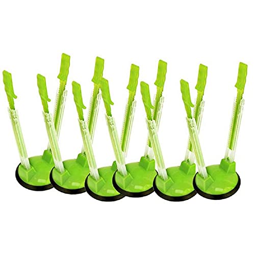 Baggy Rack -Sandwich Bag Racks Holderï¼ŒFood Storage Bags Clip,- Ideal Plastic Kitchen Gadget, No Hassle Cooking Solutions (6pcs)