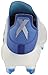 adidas mens X Speedflow.1 Firm Ground Cleats Soccer, White-legacy Indigo-sky Rush, 5