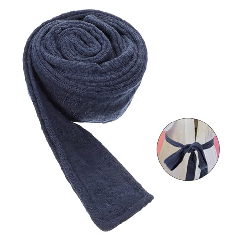 CLISPEED Soft Belt for Spa Hotel Use Tie Waist Bathrobe Belt Convenient Replacement Accessory for Men Women Comfortable Durable Design Waffle4