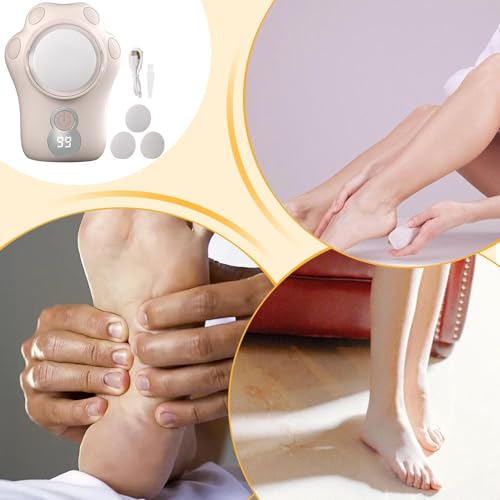 Dissolvant électrique pour callosités avec têtes interchangeables anti peau morte - 5