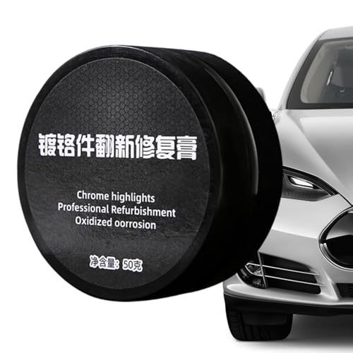Crema pulidora de metal, limpiador de metales y pulimento – Eliminador de arañazos de reloj de acero inoxidable, pasta limpiadora de hornos para la belleza del coche, lámina cromada, mujer, hombre,