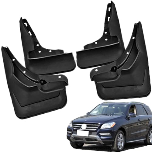 CenNa Mud Flaps for Mercedes Benz ML 300/350 with Pedal (2012-2015) Splash Guards No Drilling Installation All Weather Vehicle Sediment Protection (Set of 4)