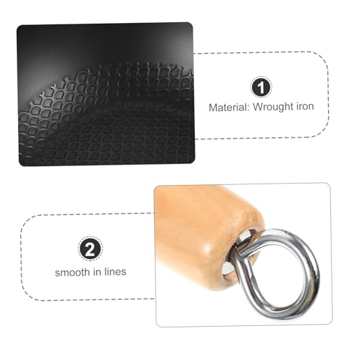 Wok de hierro forjado antiadherente para una persona miniatura 5