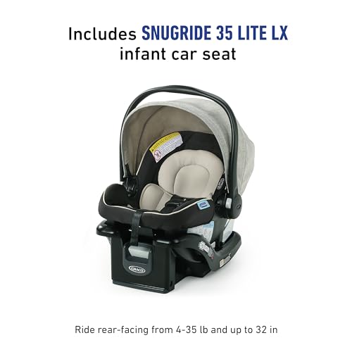Cochecito Graco Modes Element LX: Silla Reversible y Plegado Fácil