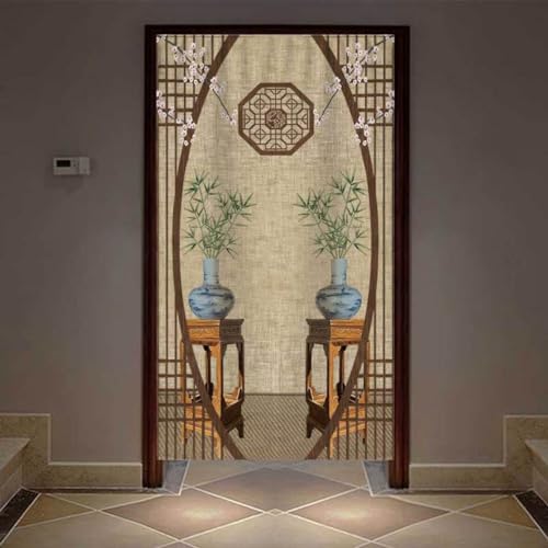 NASFH 遮光 のれん おしゃれ 目隠し ロング 暖簾和風 断熱防寒 85*180 のれん 間仕切りカーテン 階段カーテン カラー7 玄関のれん つっぱり棒カーテン レトロ のれん 和モダン ドアカーテン 室内用 仕切り リビング 誕生日 クリスマス プ