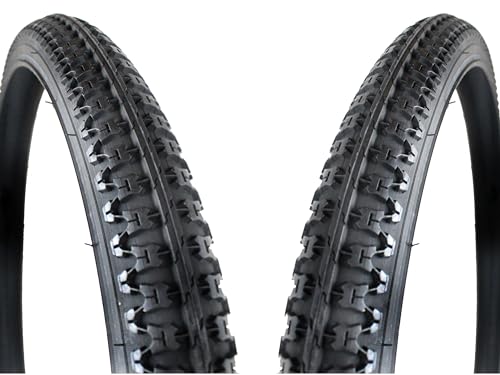 2X BISOMO Fahrradreifen 1,75 x 26 Zoll Premium Reifen Bereifung Rad Fahrrad...