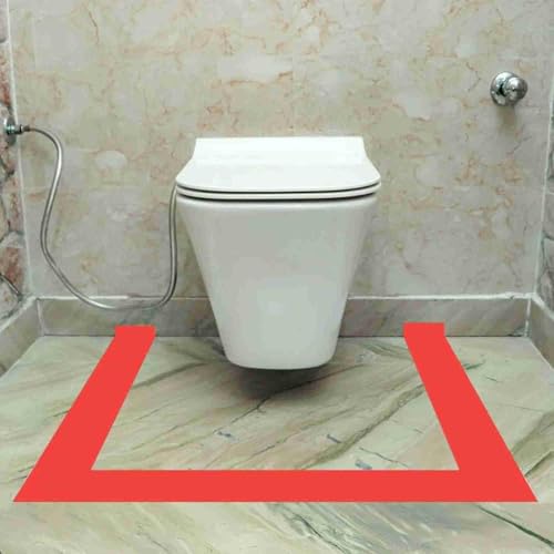 Image of Red Vastu Tape 4 Inch x 25 Meter - Vastu Dosha Correction Tape for Toilet Seat, Negative Entrance, Energy Zone Balancing | Vastu Shastra Remedy for Home & Office