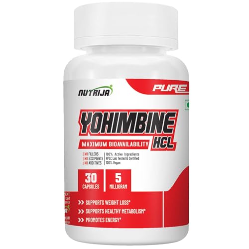 NutriJa Yohimbine 5 MG - 30 Capsules - Image 2