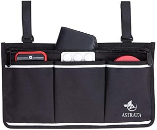 Wheelchair Side Bag - Arm Rest Pouch - Wheel Chair Accessories Organizers