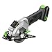 Price comparison product image GALAX PRO Mini Circular Saw, 20V 3400RPM Professional Cordless Circular Saw, Adjustable Angle and Depth,Max Cutting Depth 42.8mm (90°), 28mm(45°),Laser Guide,Blade 115mm