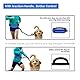 Edipets, Joggingleine Hunde, Freihändig, Laufen, Wandern, Gurtband, Anti-Stress, Reflektierend, 160-220 cm (Blau)