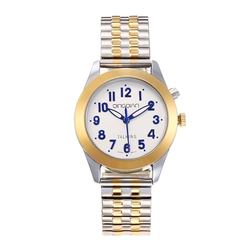QINGQIAN English Talking Watch Suitable for The Elderly and Visually impaired for Women's Styles