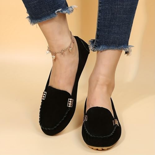Womens Loafers Penny Loafers for Women Comfort Walking Boat Flat Shoe Slip On Work Moccasins Dressy Fashion Lazy Shoes Lightweight Driving Classic Flats Footwear3