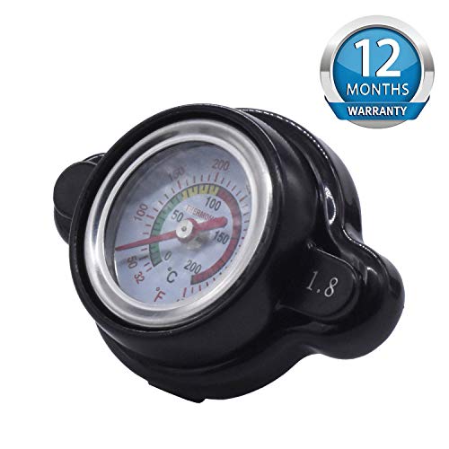 image for FOKES High-Pressure Radiator Cap with Thermometer Provides Fit for Hon
