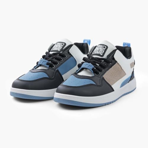 Image of SOLETHREADS Mosaic Sneakers for Men | Stylish & Fashionable| Comfortable|Walking Shoes| Lightweight Flexible| Skid-Resistant| Everyday |Casual Shoes for Men